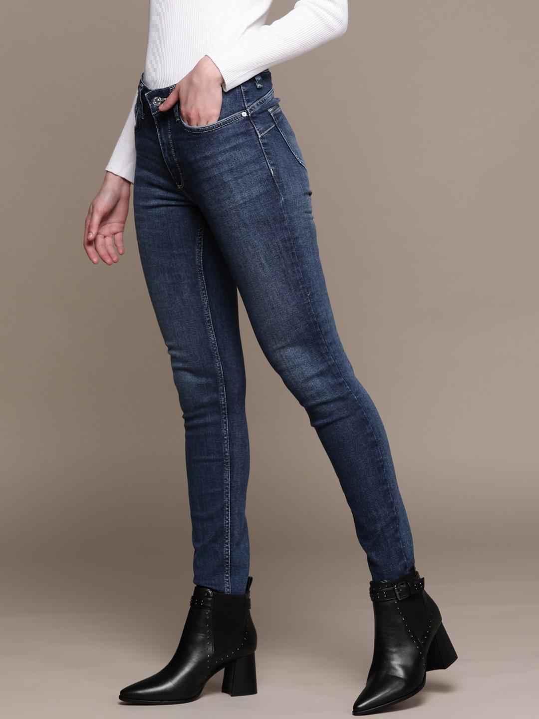 mango-women-blue-skinny-fit-low-rise-stretchable-jeans