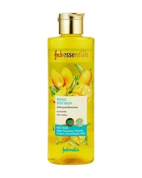 mango body wash with the goodness of olive oil