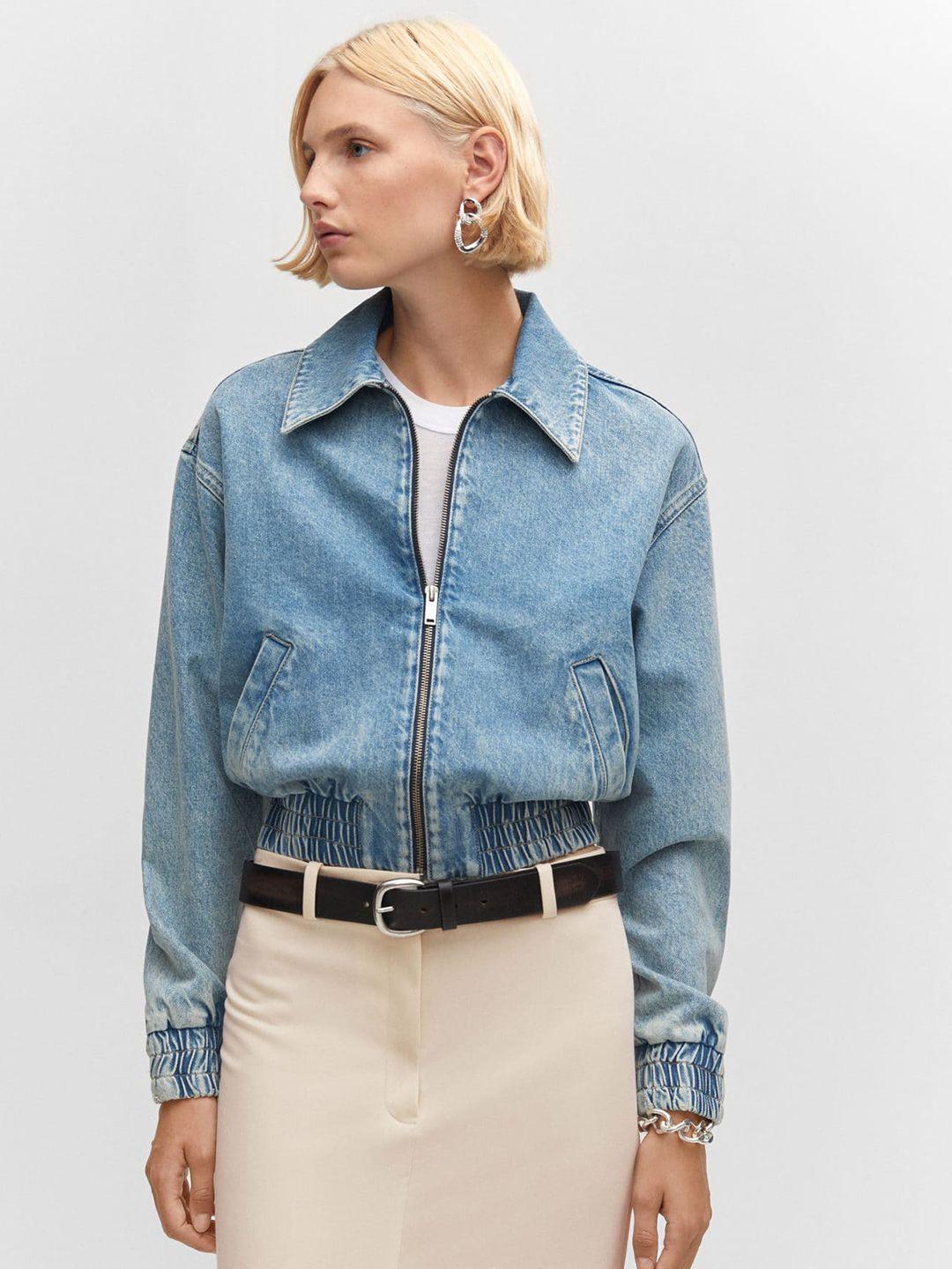 mango cotton denim jacket