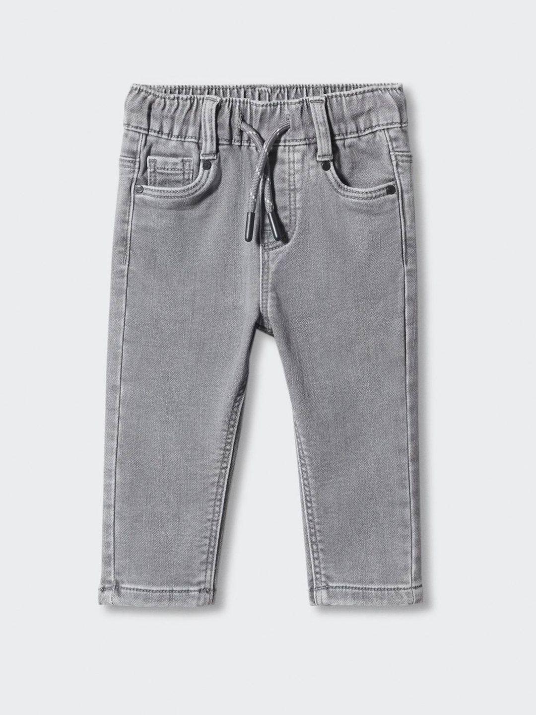 mango kids boys mid-rise sustainable stretchable jeans