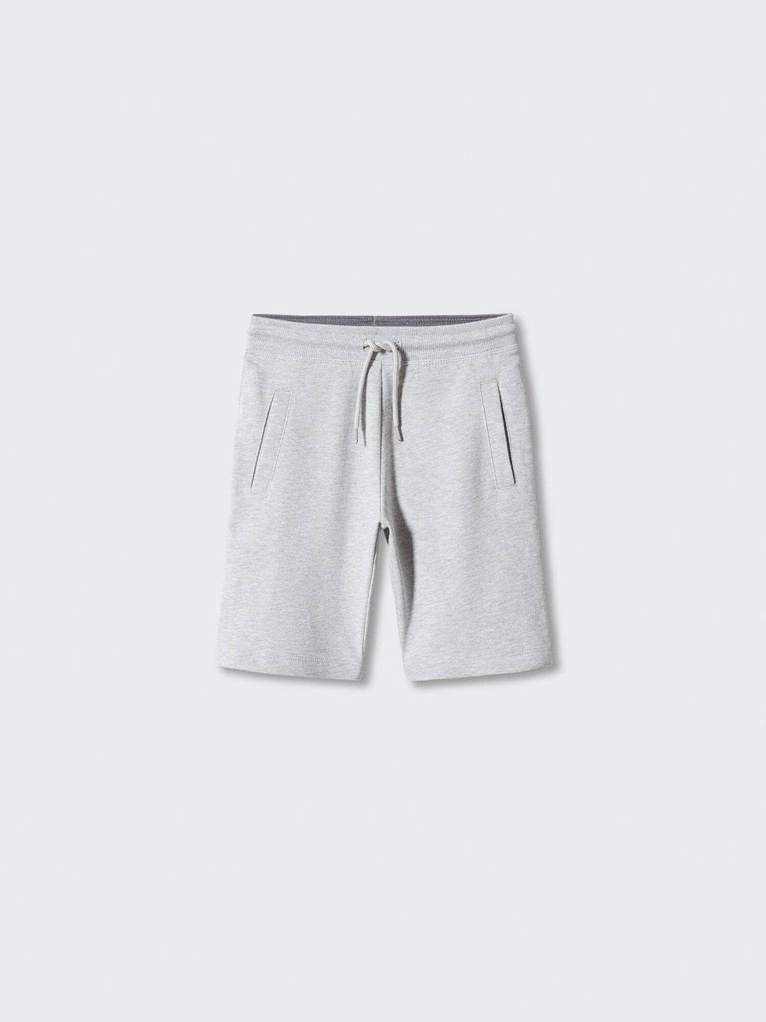 mango kids boys pure cotton sustainable regular shorts