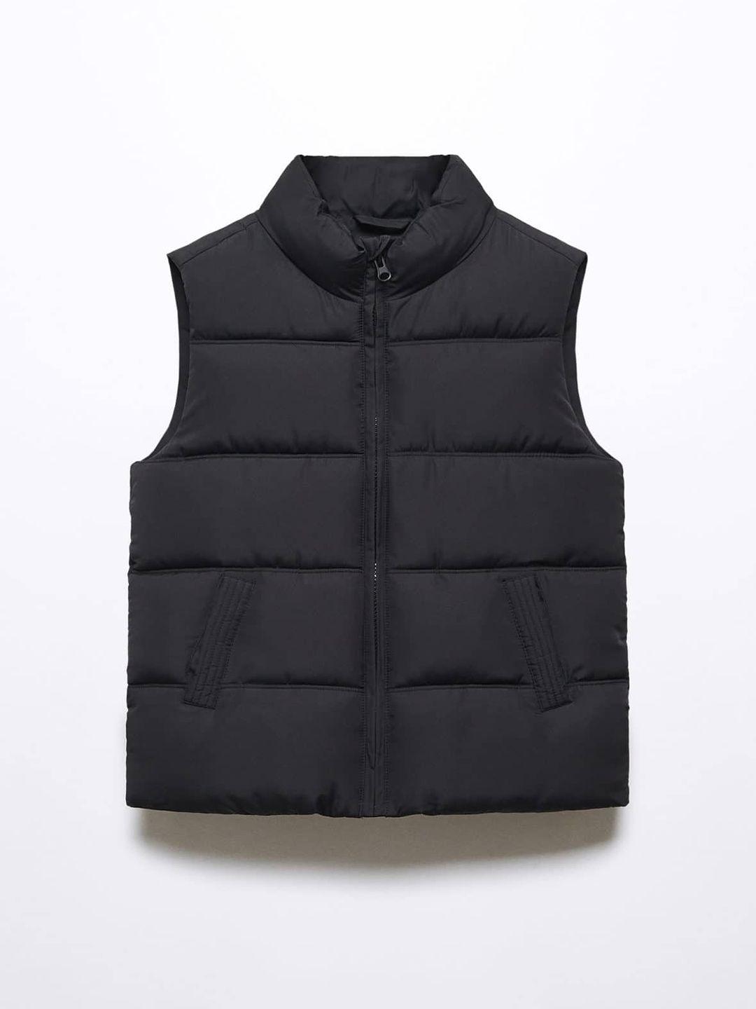 mango kids boys sleeveless padded jacket