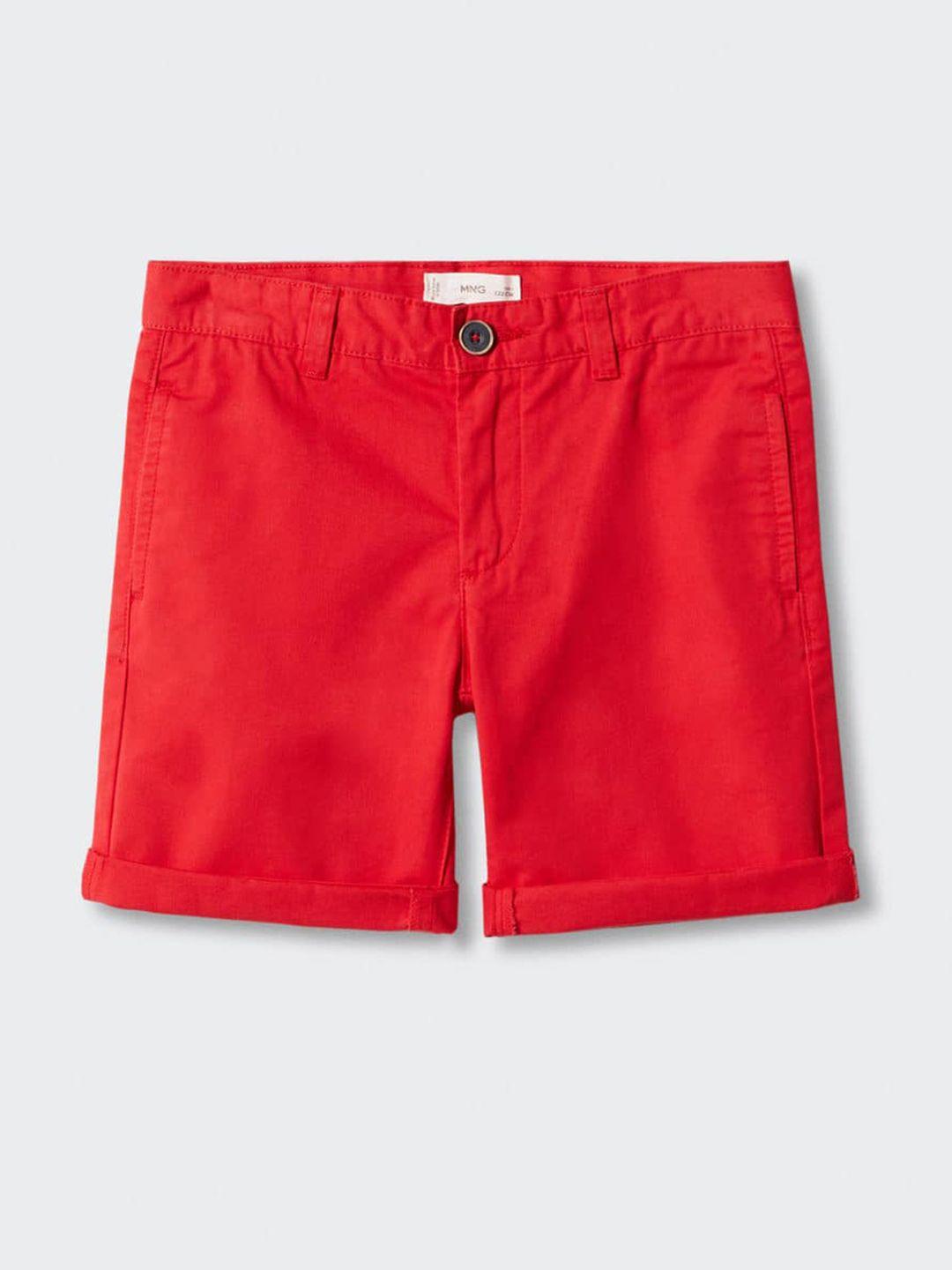 mango kids boys sustainable pure cotton shorts