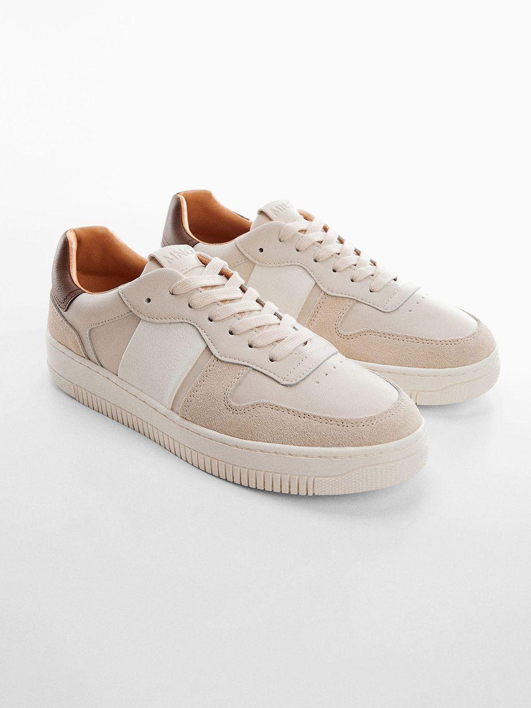 mango man leather sustainable sneakers