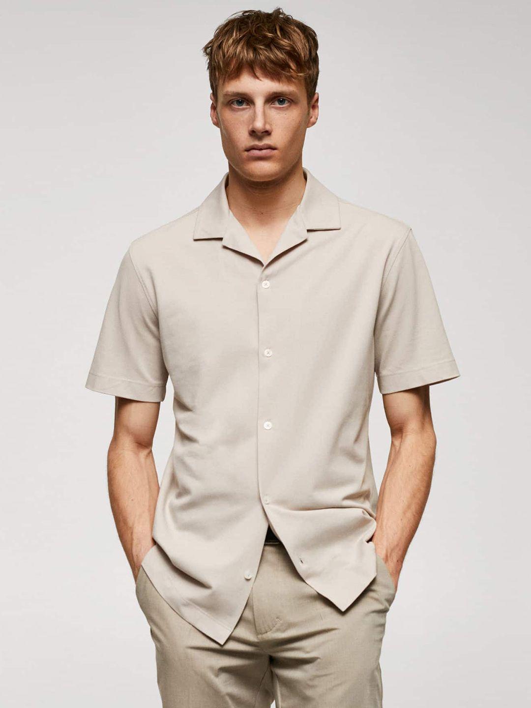 mango man opaque casual shirt