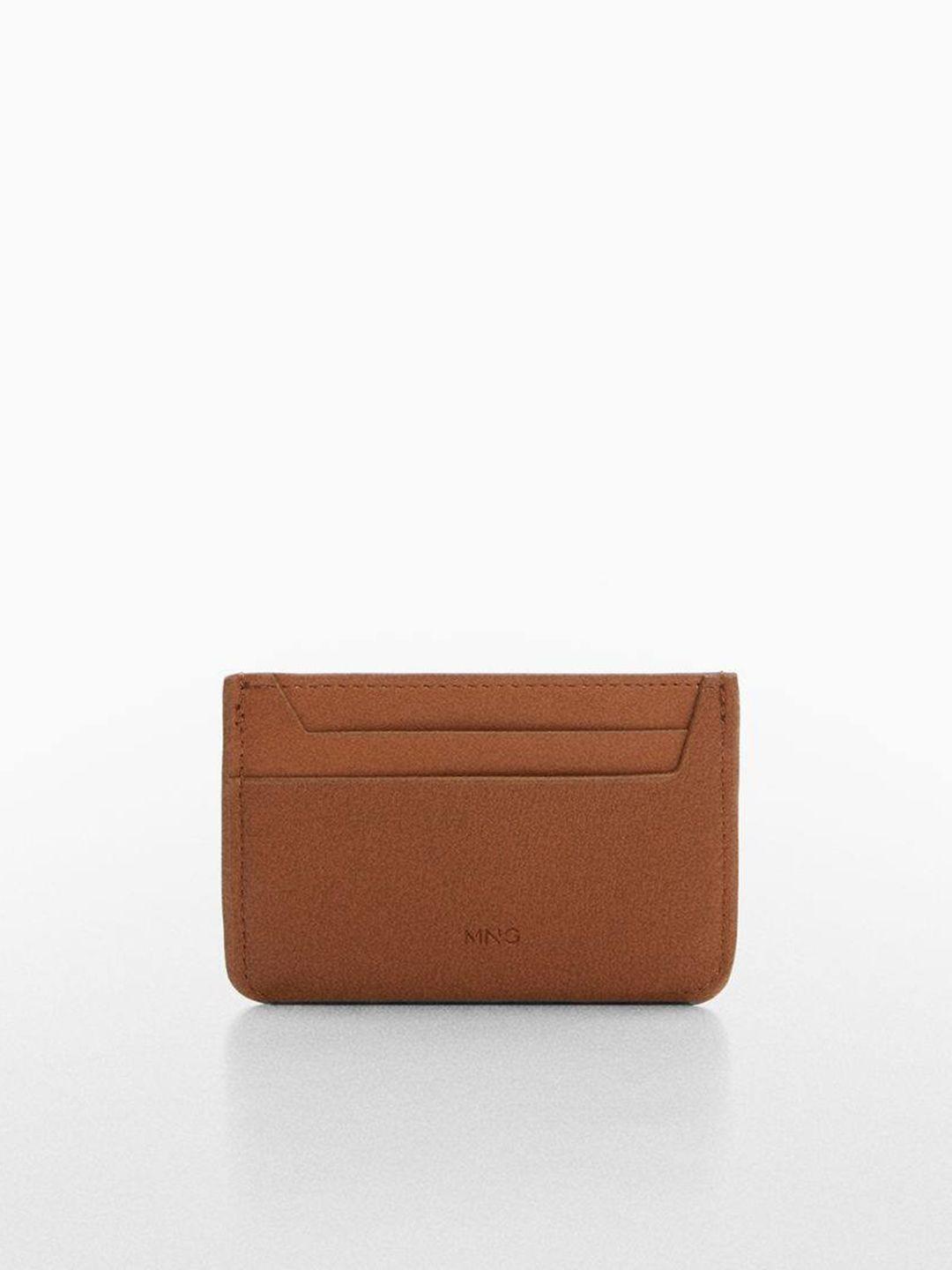 mango man pebbled effect sustainable card holder