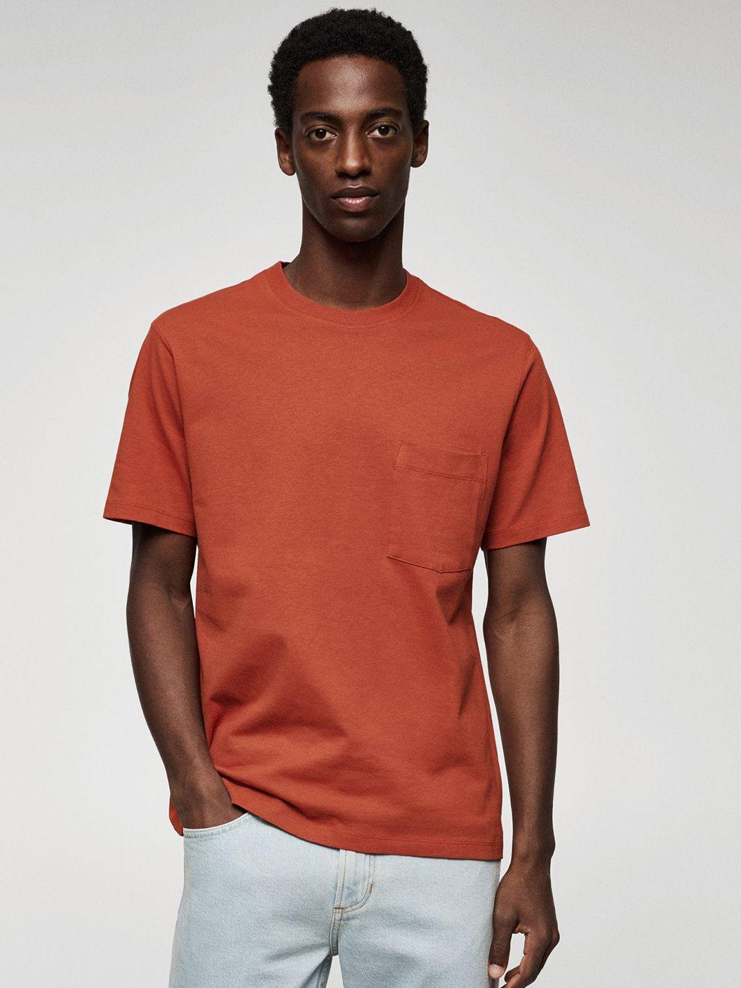 mango man pure cotton sustainable t-shirt