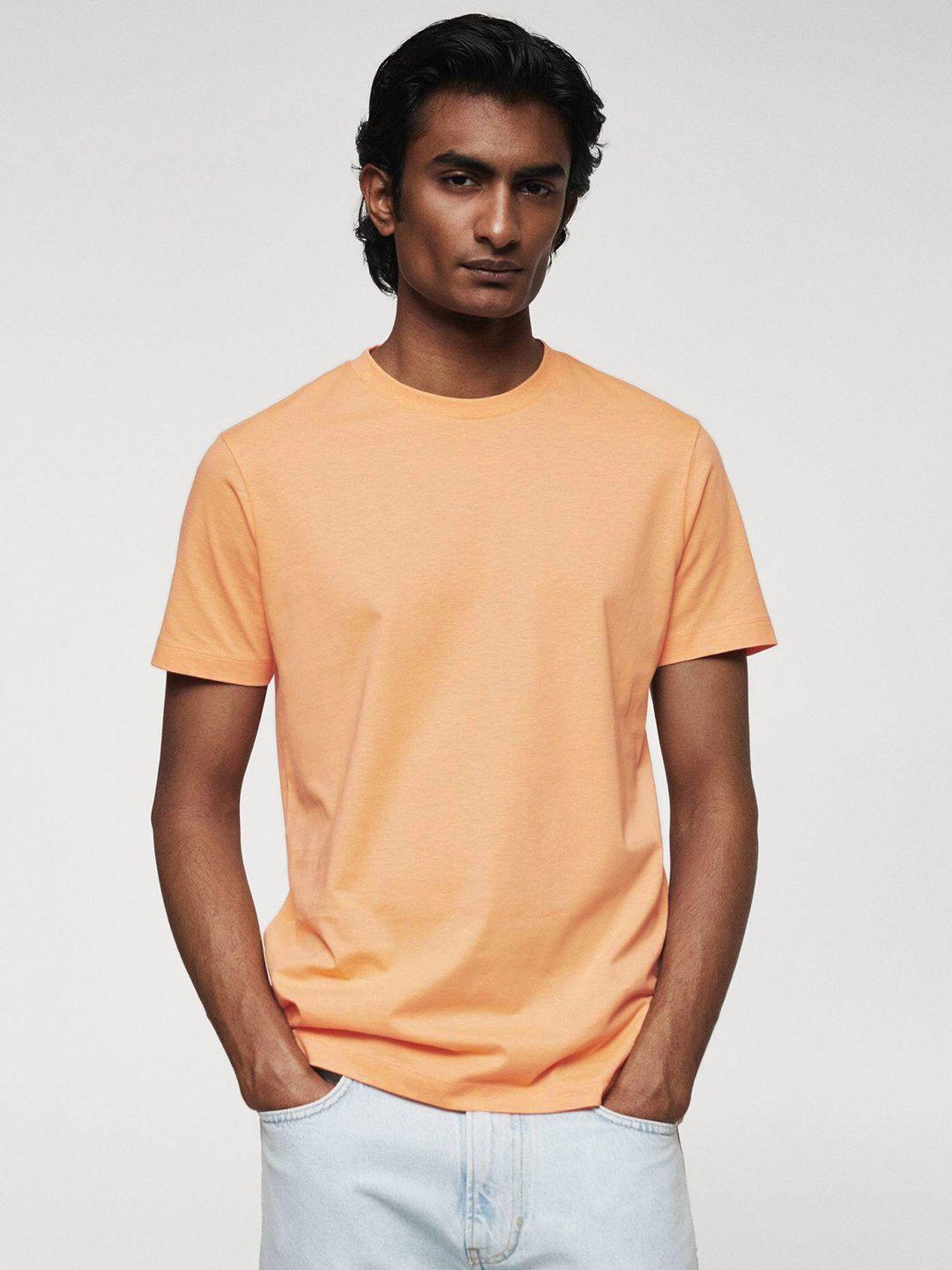 mango man pure cotton t-shirt