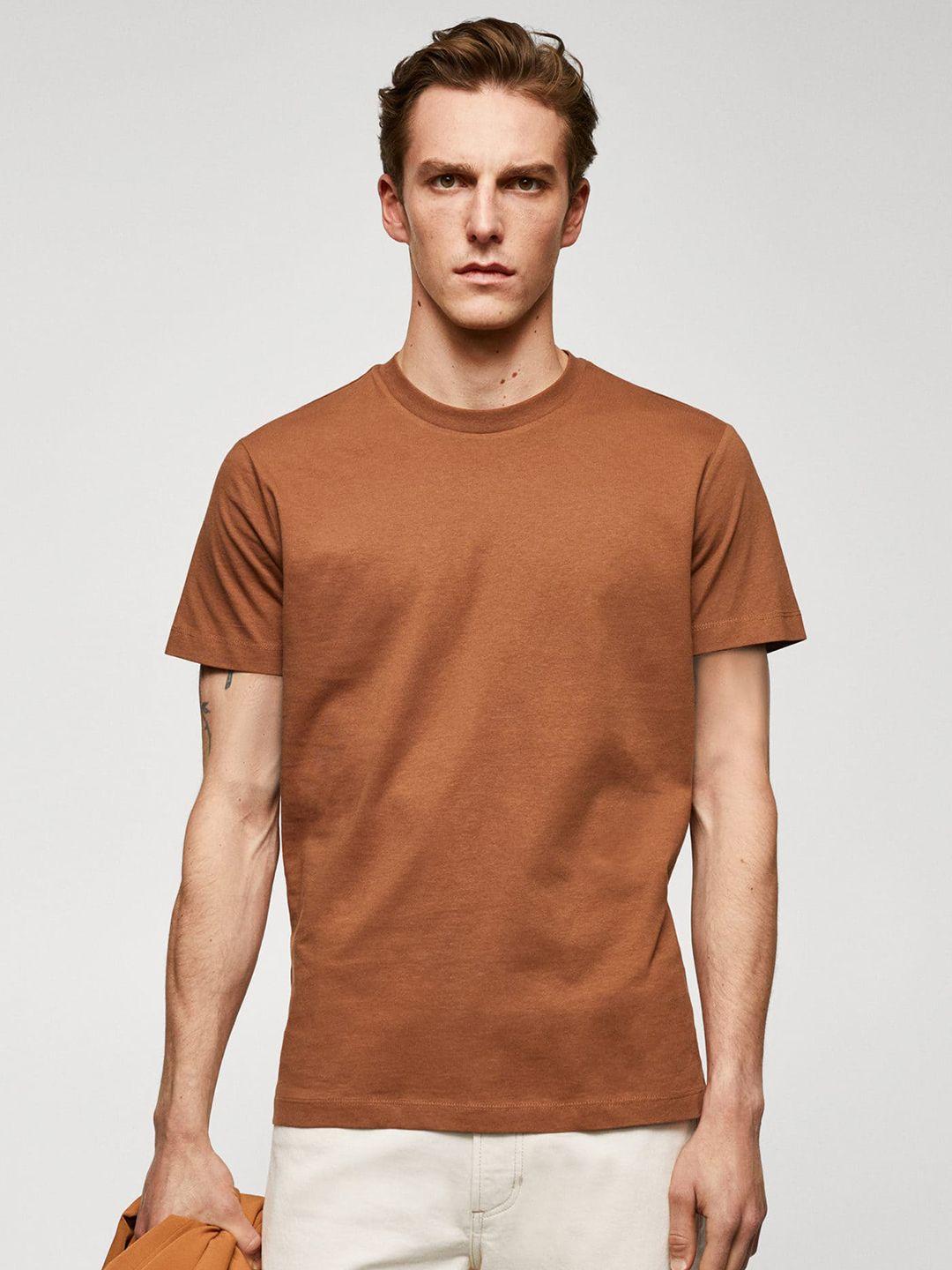 mango man pure cotton t-shirt