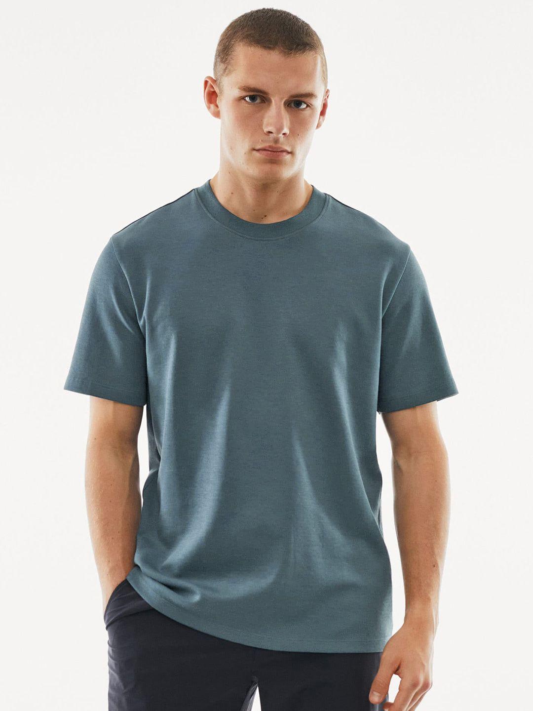 mango man relaxed fit performance t-shirt
