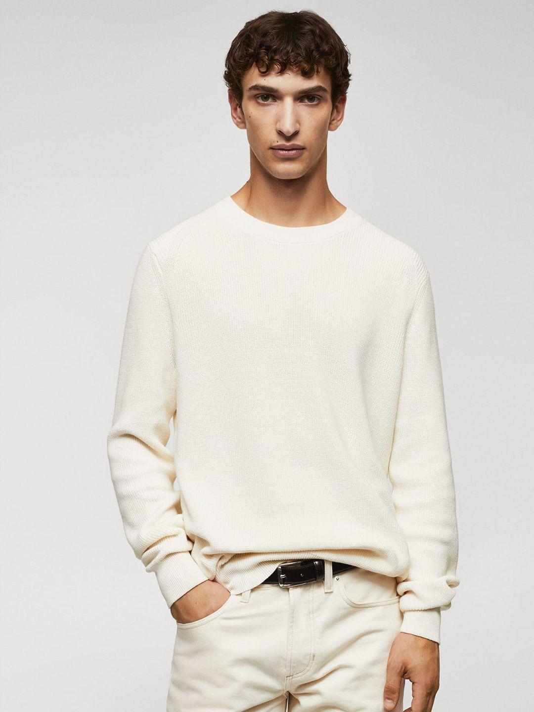 mango man solid pullover