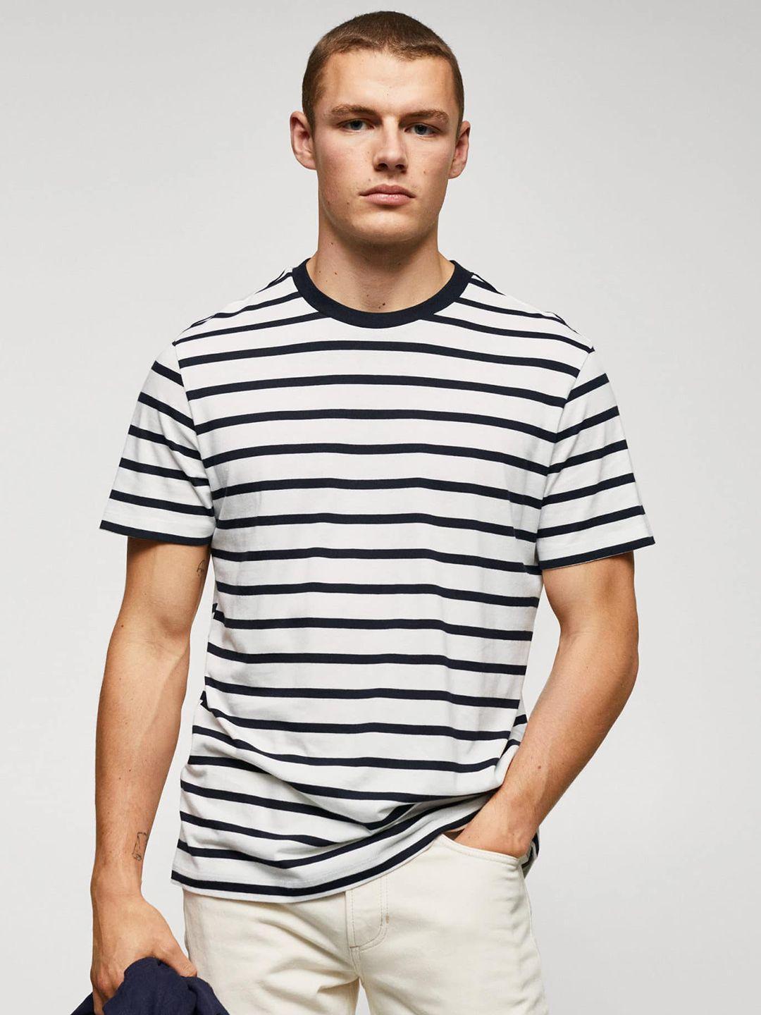 mango man striped t-shirt