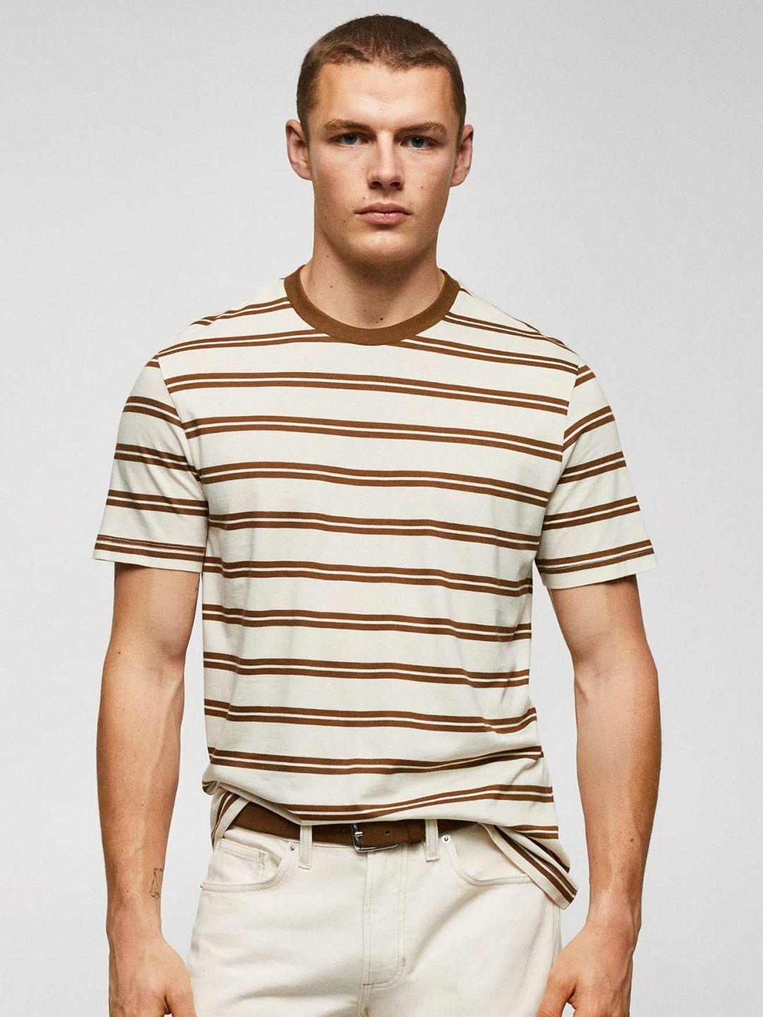 mango man striped t-shirt