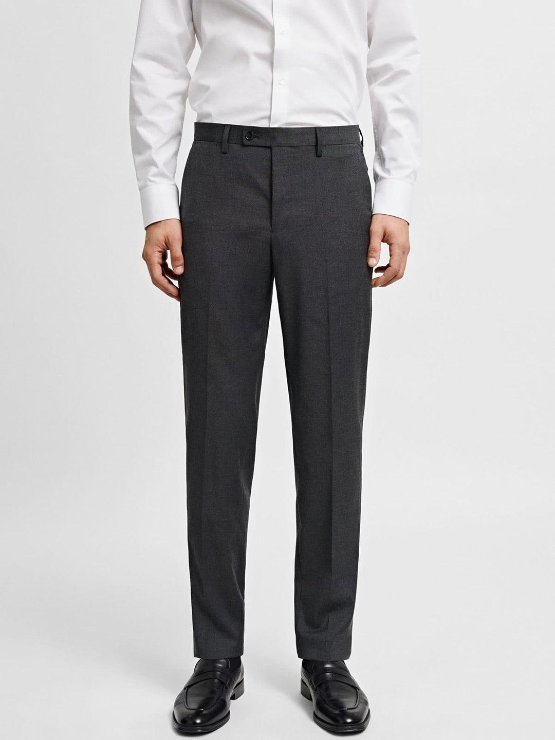 mango man the suit collection slim fit formal trousers