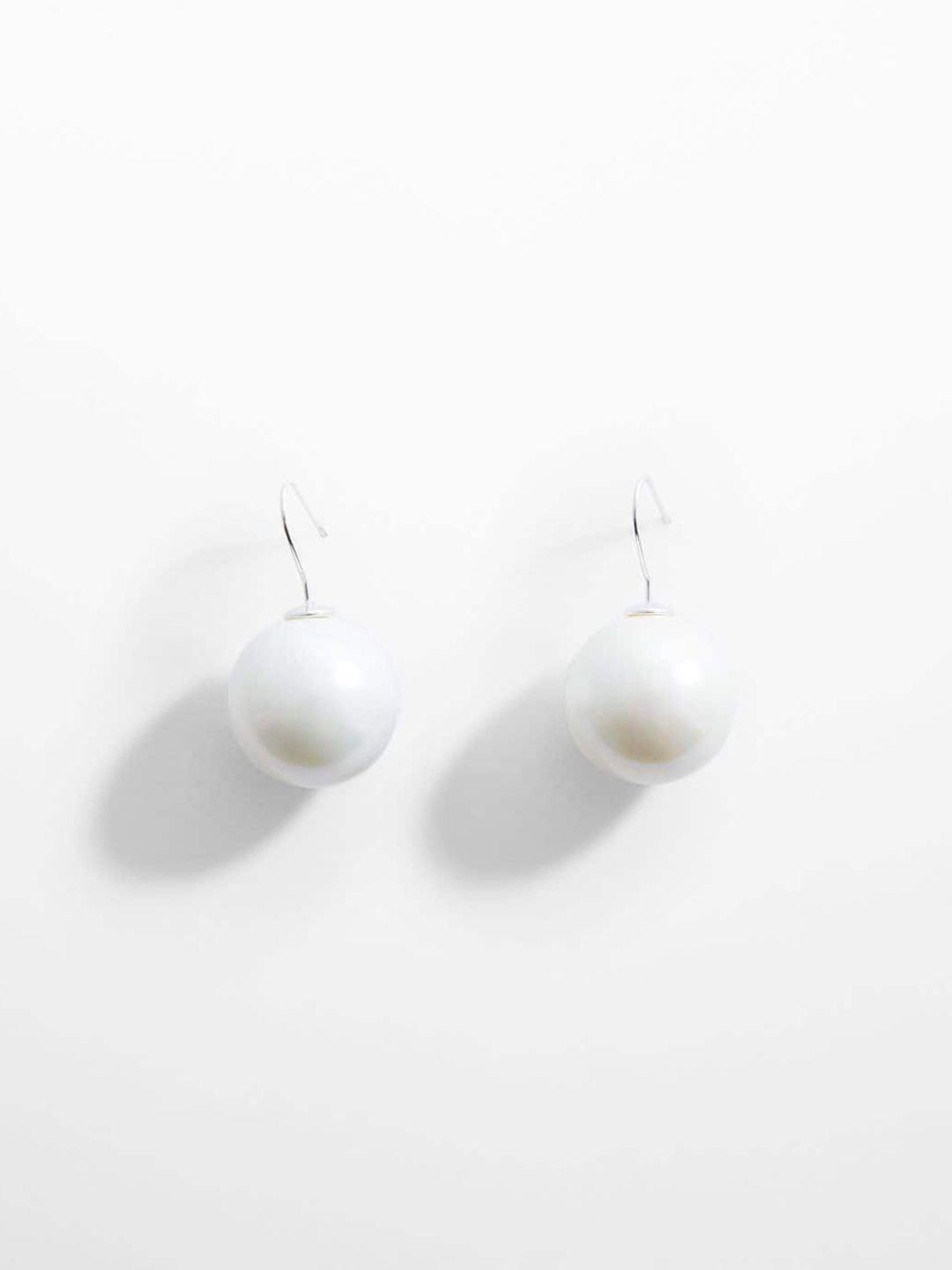 mango spherical drop earrings