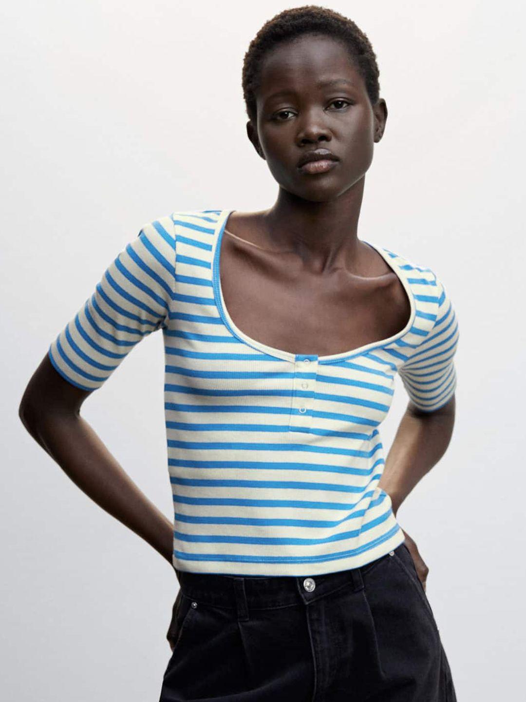 mango striped sustainable t-shirt