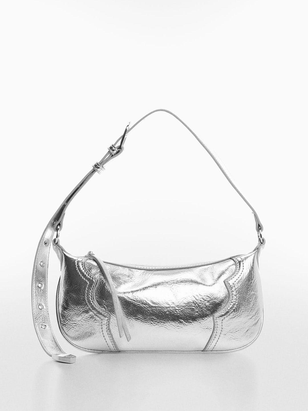 mango structured shoulder bag