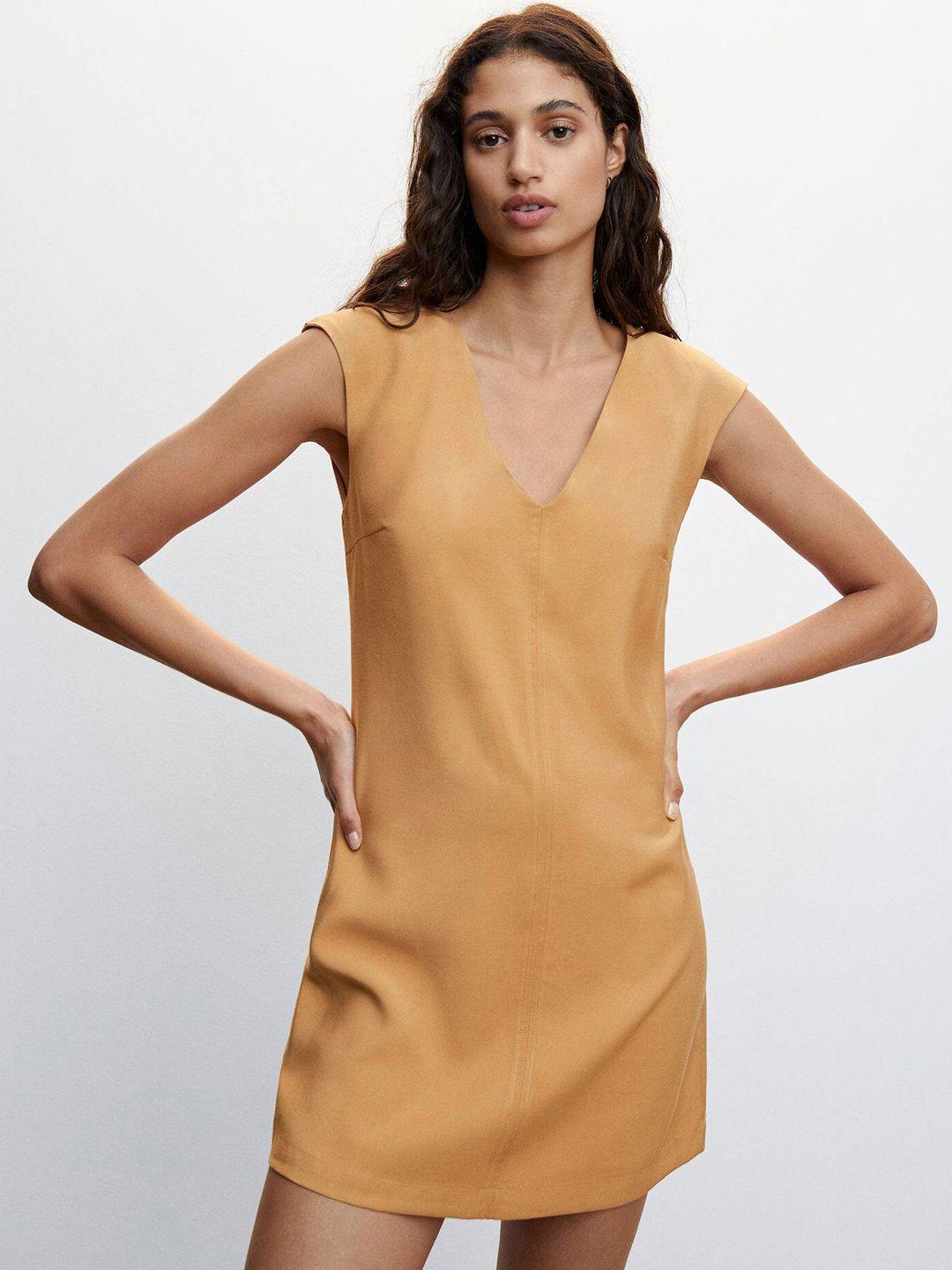 mango sustainable a-line dress