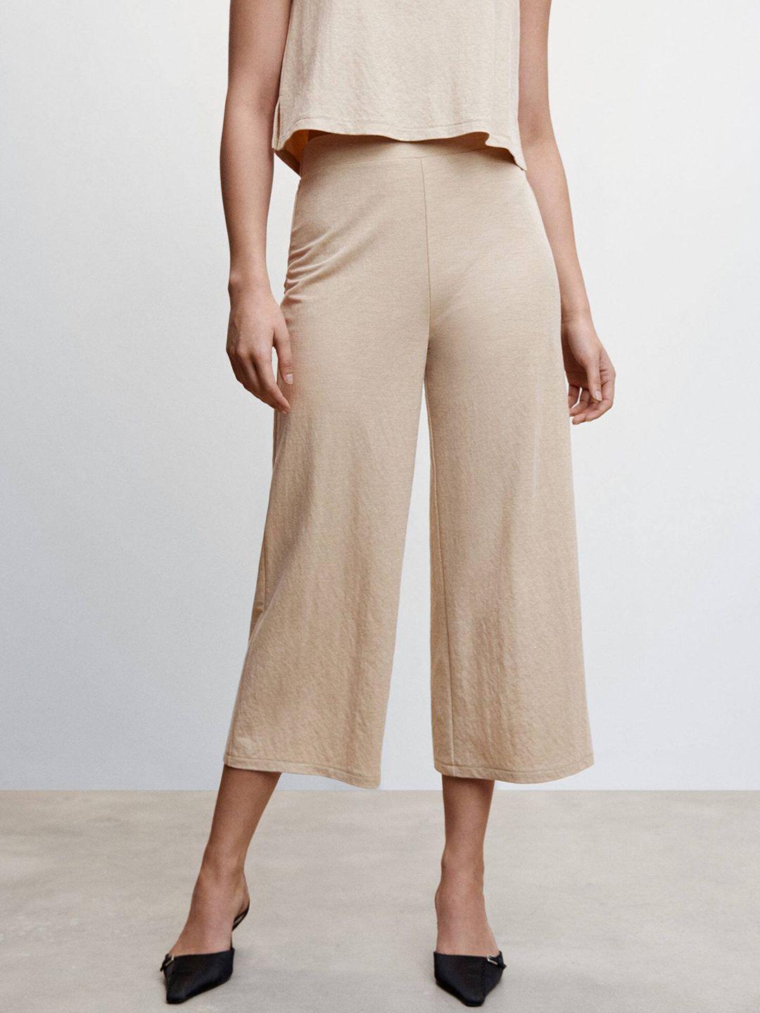 mango women culottes trousers