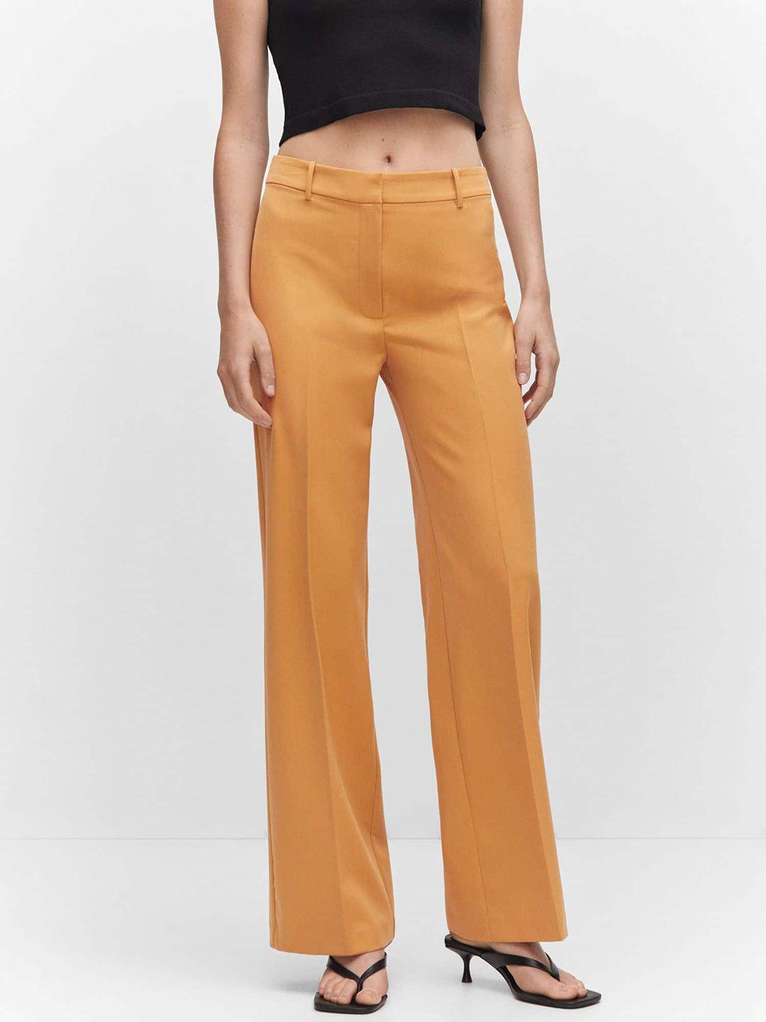 mango women straight trousers