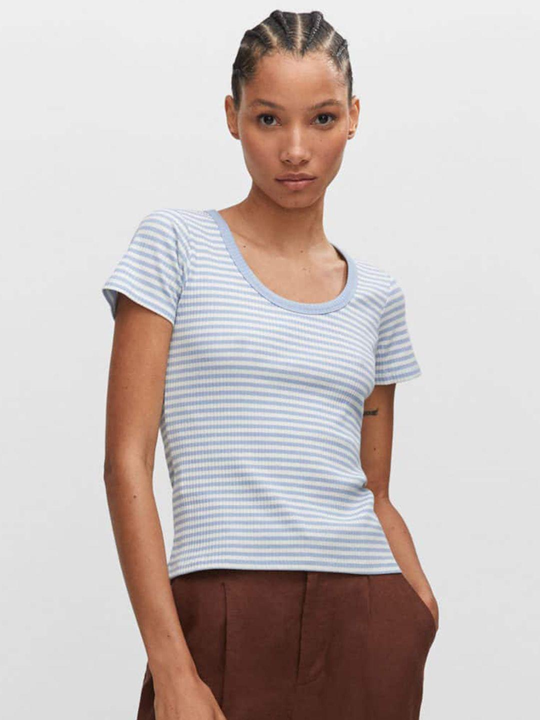mango women striped t-shirt