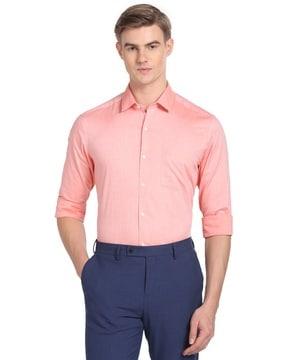 manhattan slim fit dobby shirt