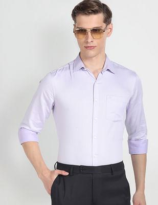 manhattan slim fit dobby shirt