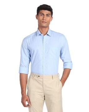 manhattan slim pure cotton shirt