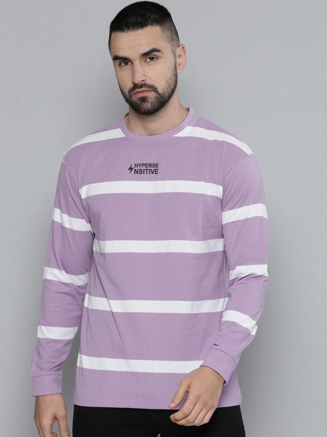 maniac striped oversized cotton t-shirt