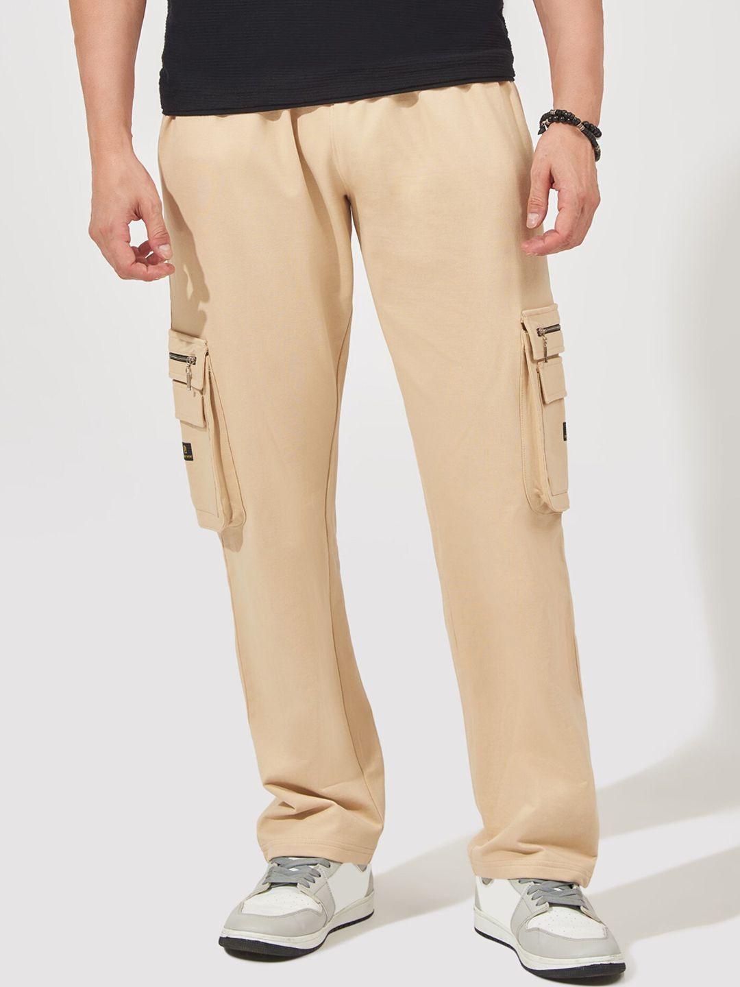 maniac men relaxed-fit cotton cargo track pants