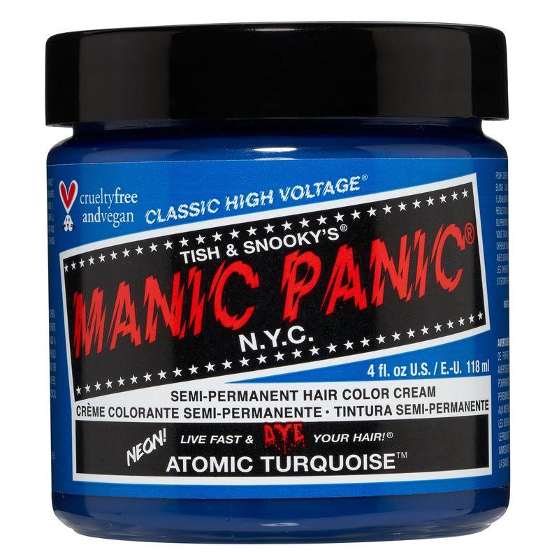 manic panic atomic turquoise classic creme