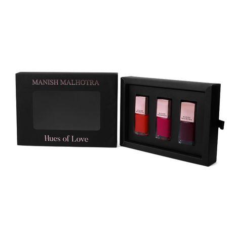 manish malhotra beauty by myglamm gel finish nail lacquers kit-hues of love-sienna crush,mysterious muse,sangria surprise-3x10ml