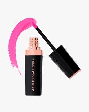 manish malhotra liquid matte lipstick (crazier than pink) - 9.07 gm - peta approved & vegan