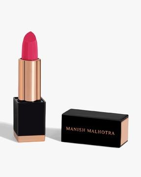 manish malhotra soft matte lipstick (flirty fuchsia) 4.54 g - peta approved & vegan