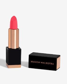 manish malhotra soft matte lipstick (poppy pink) - 4.54g