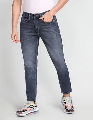 mankle regular tapered fit low rise jeans