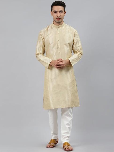 manq grey regular fit ethnic wear