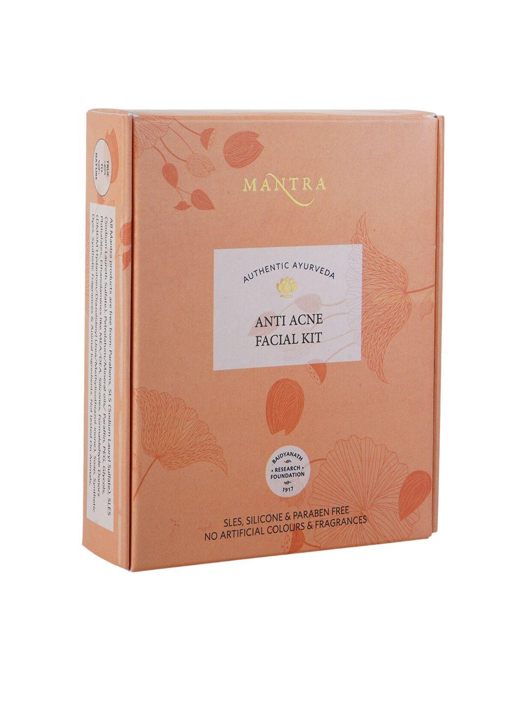 mantra herbal anti-acne facial kit - 24ml + 16g