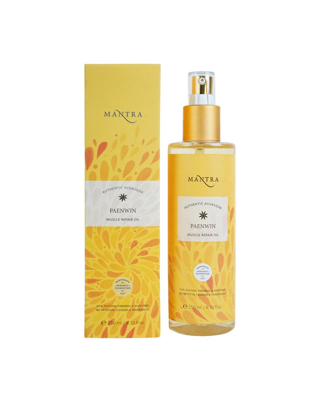 mantra herbal paenwin muscle repair body oil 250ml