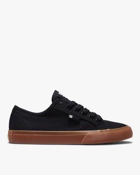 manual low-top lace-up casual shoes