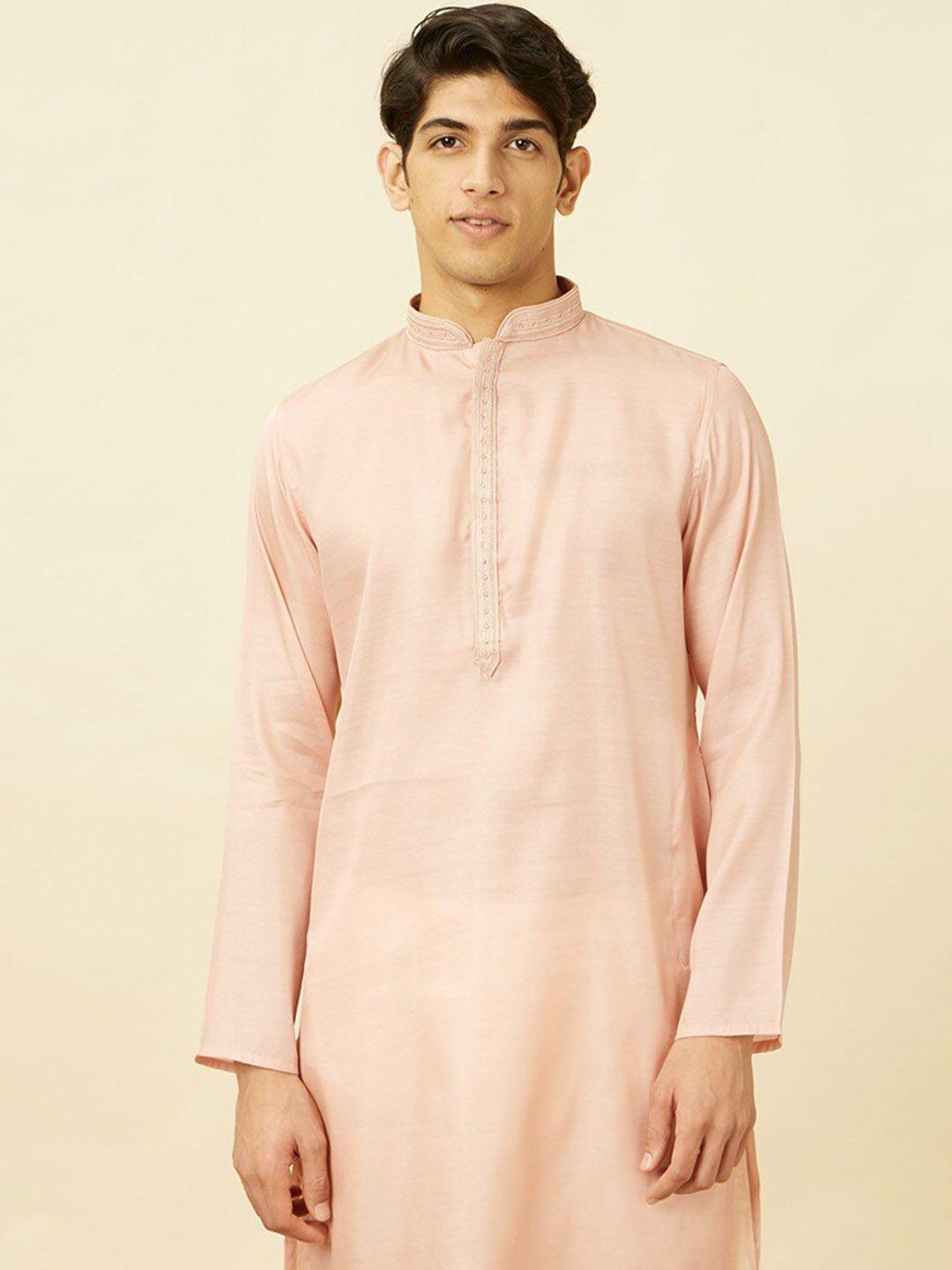 manyavar regular kurta with pyjamas