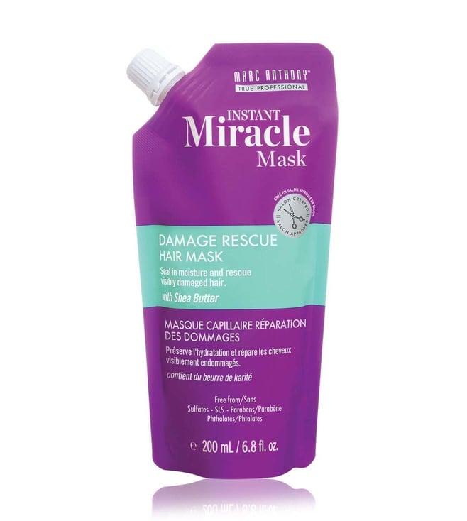 marc anthony instant miracle damage rescue hair mask - 200 ml