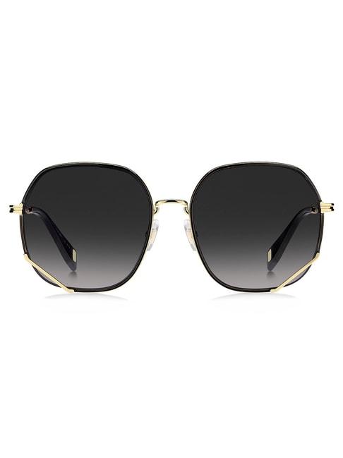 marc jacobs grey round sunglasses for women