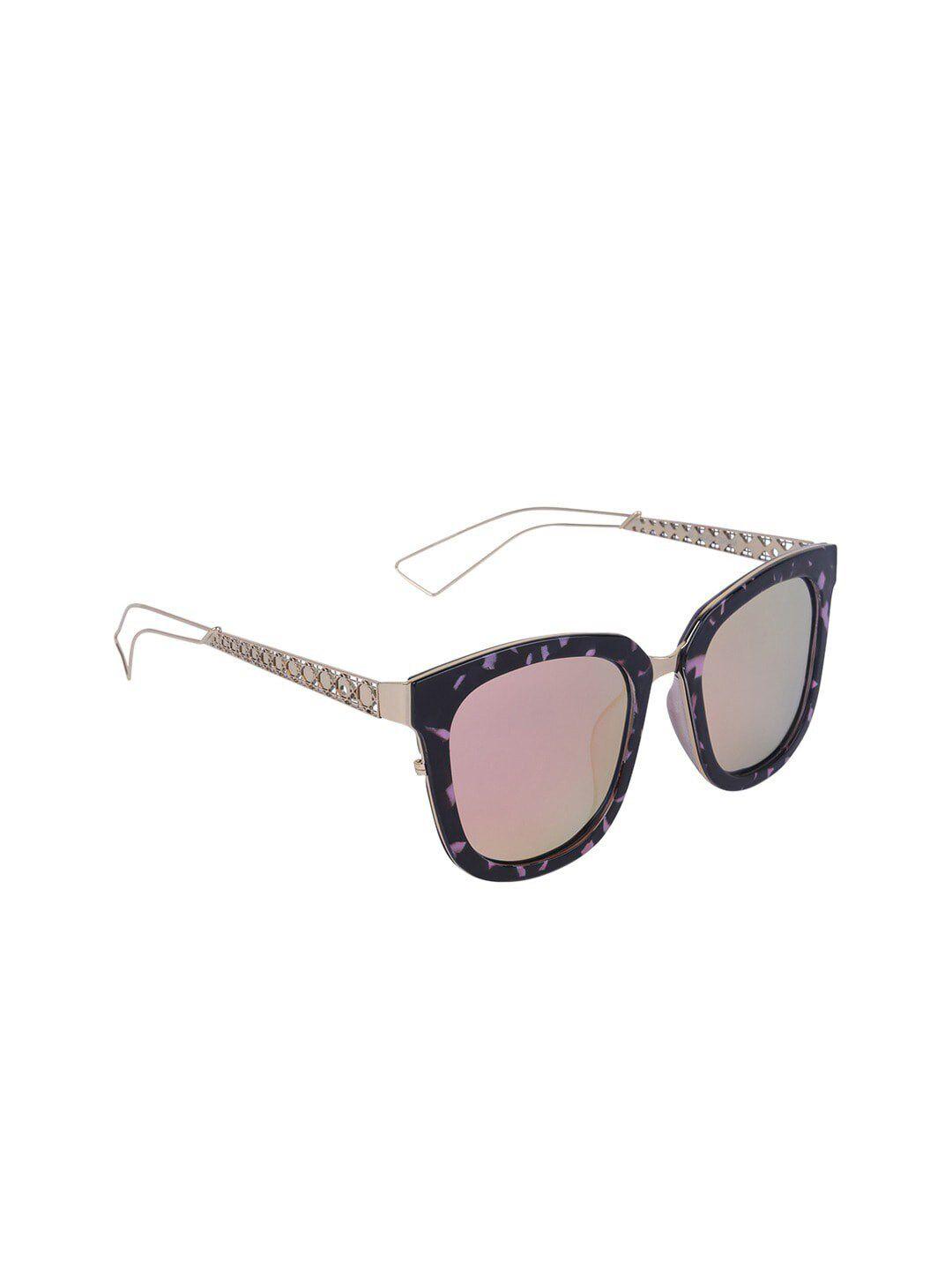 marc louis women pink lens & black sunglasses marc louis (tgtha diorama-6 pink1