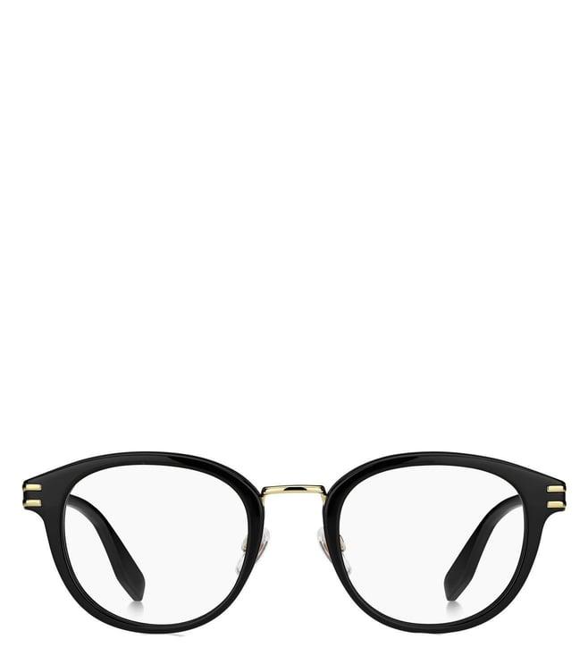 marc jacobs 1057848075123 black round eye frames for men