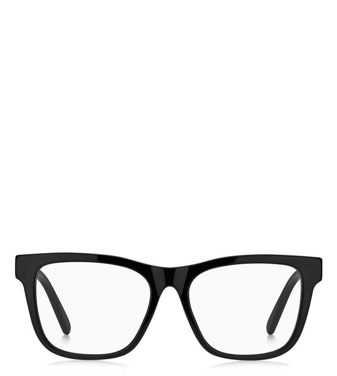 marc jacobs 1064488075216 black square eyewear frames for women