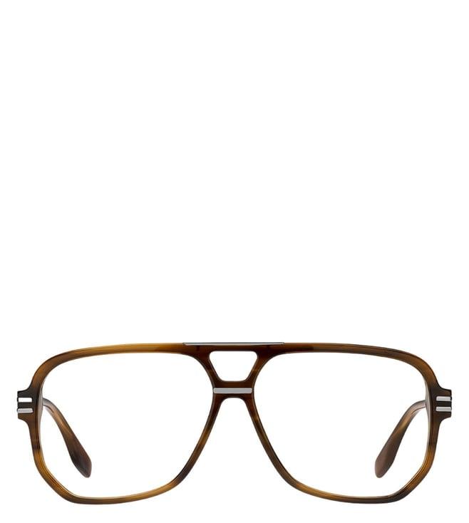 marc jacobs 107065ex45911 havana aviator eye frames for men