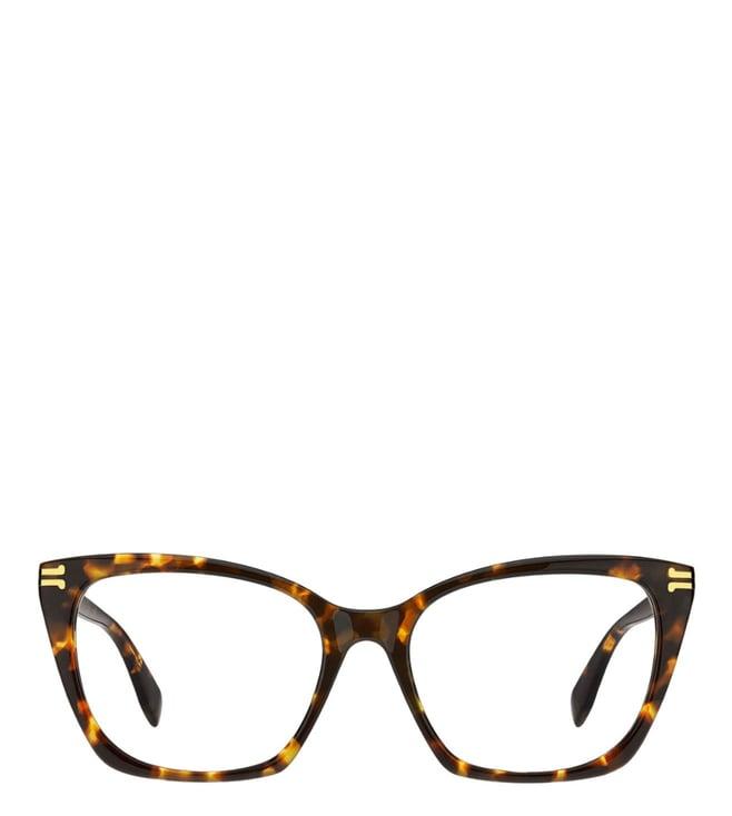 marc jacobs 1076580865417 havana mod(jar) cat eye eye frames for women