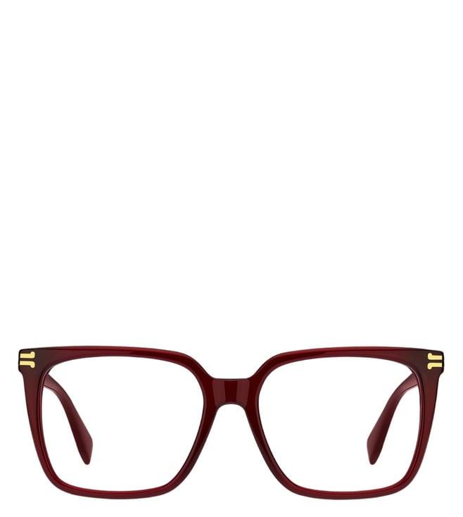 marc jacobs 107659lhf5316 burgundy mod(jar) square eye frames for women