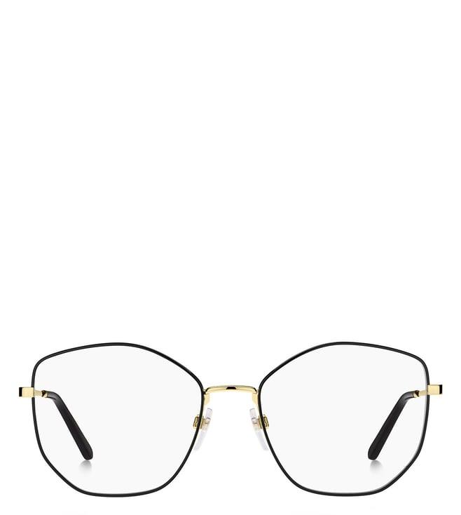 marc jacobs 108373rhl5418 gold black butterfly eye frames for women